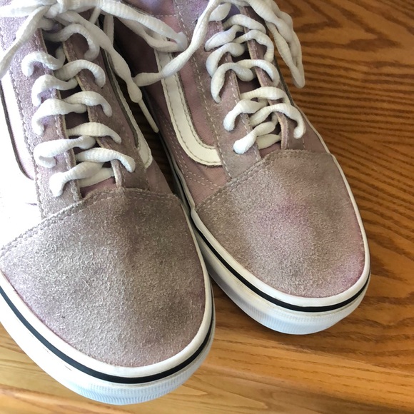 VANS Lavender color sneakers size 7 - Picture 8 of 9